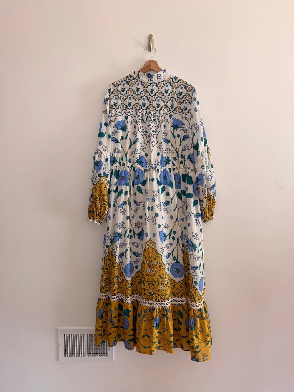 ANTHROPOLOGIE Eleanora Maxi Shirt Dress Sozi L